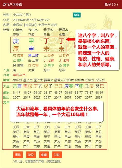 四柱八字 排盤|八字排盘,四柱八字排盘算命,免费排八字,在线排盘系统